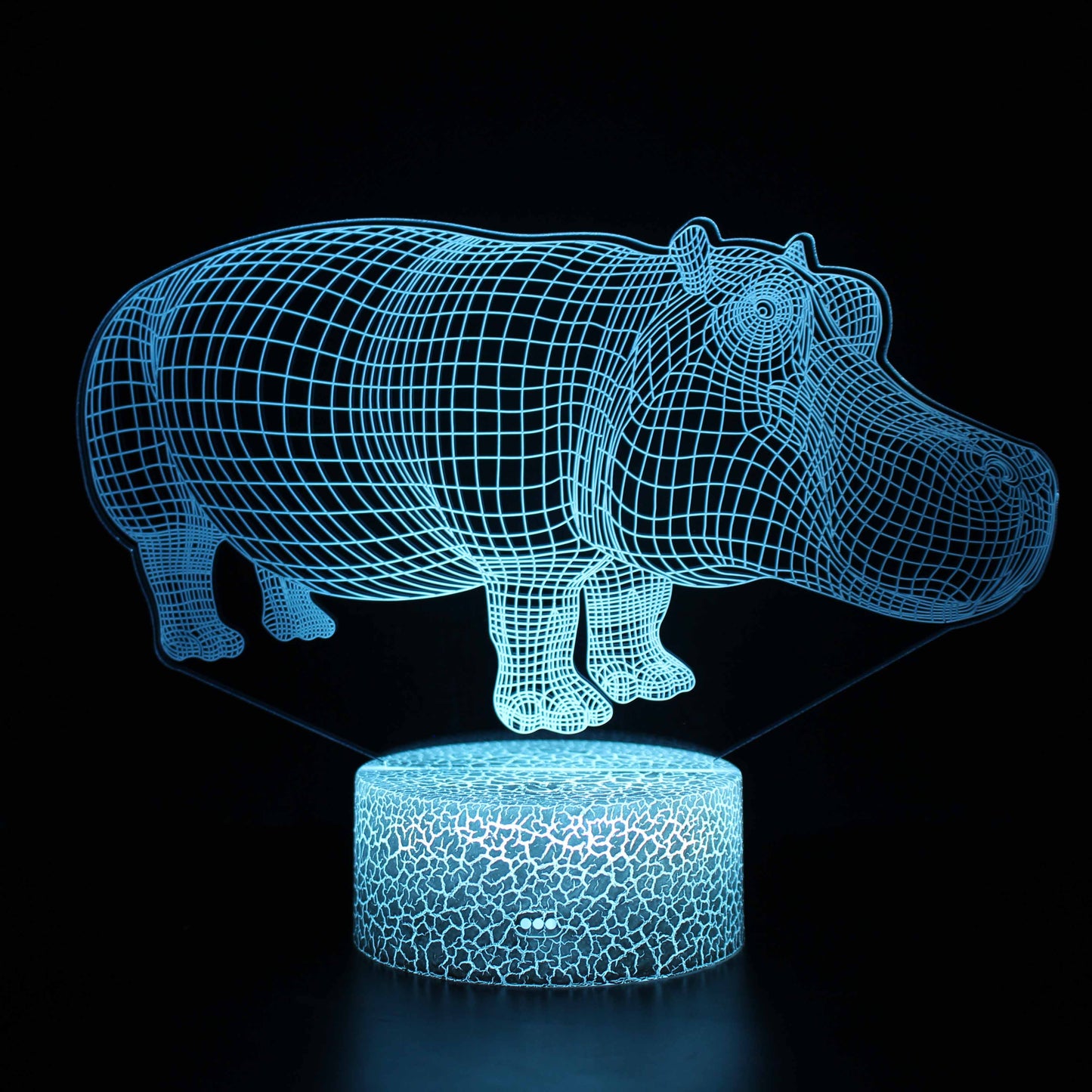 IllumiCraft | Colorful 3D Optical Illusion LED Night Light Lamp