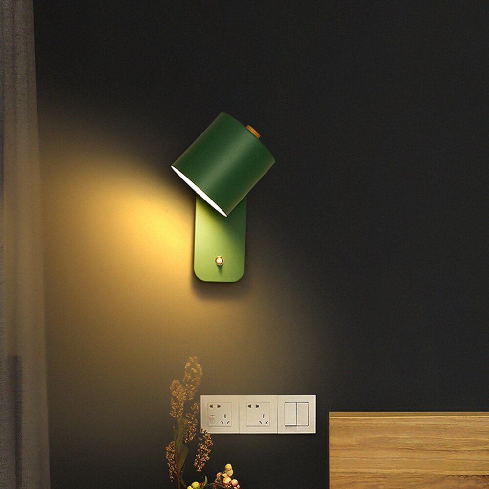 LumenAura | Sleek LED Metal Wall Sconce Light for Contemporary Home Lighting