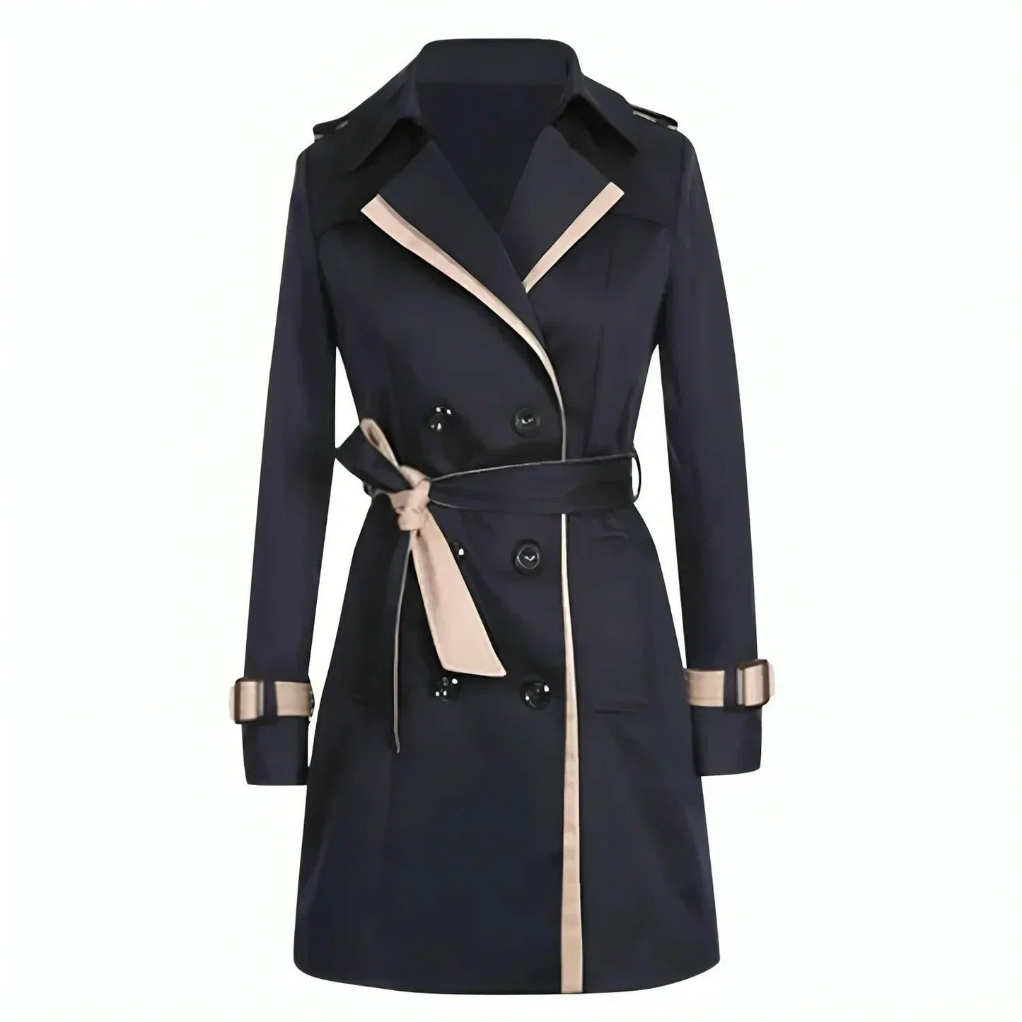 Women's Double-Breasted Trench Coat Fall