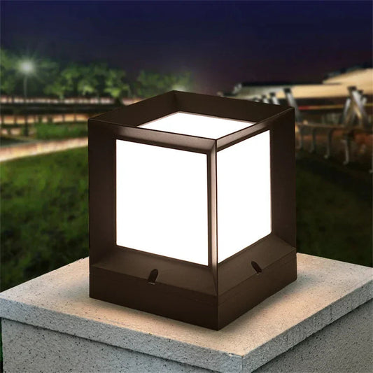 Illuvia | Sleek Modern Exterior Light for Gateways and Outdoor Spaces
