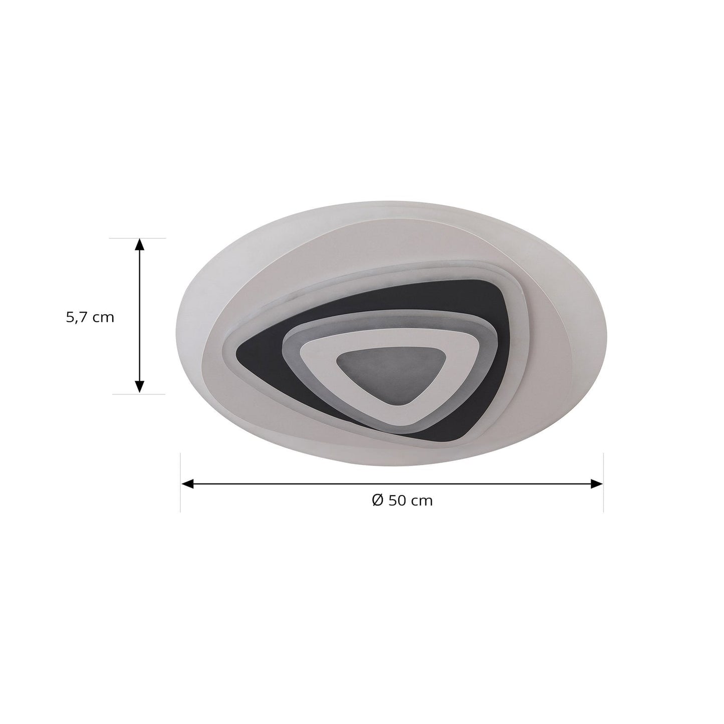 Lightrix | Adjustable LED Ceiling Light – Sleek Modern Flush Mount Fixture for Home Décor