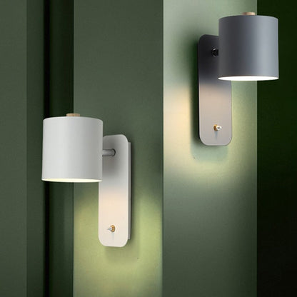 LumenAura | Sleek LED Metal Wall Sconce Light for Contemporary Home Lighting