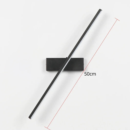 LuminaFlex | Elegant Adjustable LED Rotating Wall Lamp for Bedroom