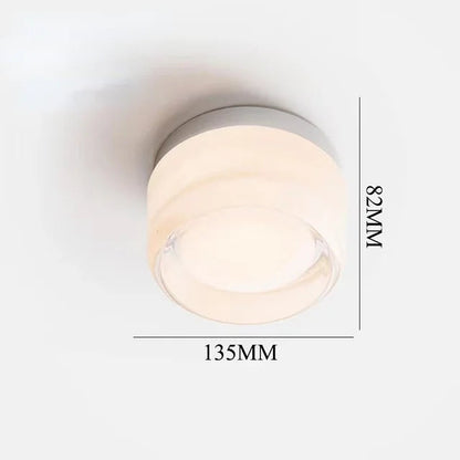 Luminara | Stylish Minimalist Black Round Wall Light Sconce Fixture