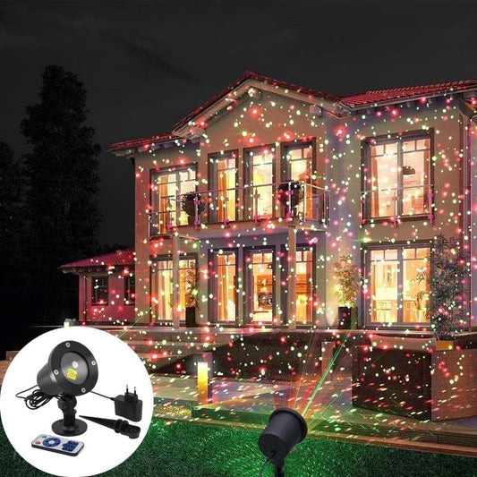 Luminara | Weather-Resistant Outdoor Laser Projector with Vibrant Light Effects