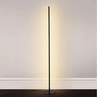 Lunaris | Modern Minimalist Black Floor Lamp for Living Room Decor