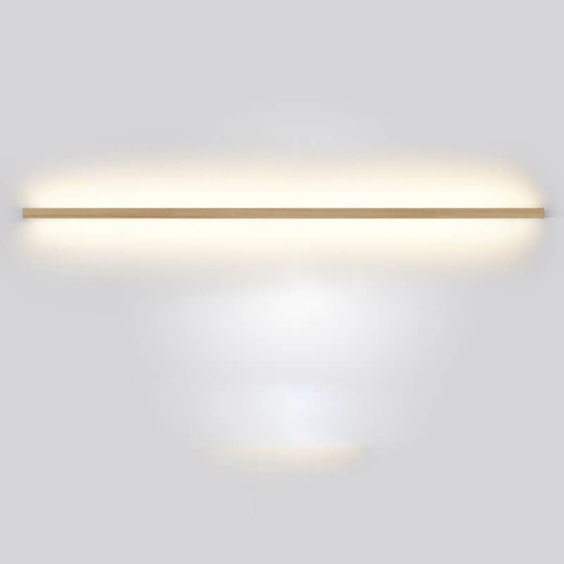 ZenBeam | Elegant Minimalist Solid Wood LED Wall Light Sconce