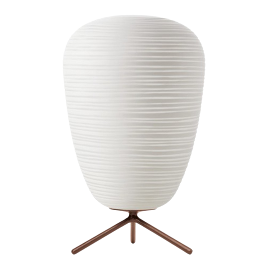 ZenGlow | Elegant Japanese-Inspired Hand-Blown Glass Table Lamp