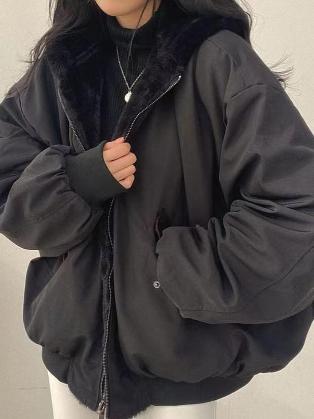   Winter Jacket Oversized Warm Style