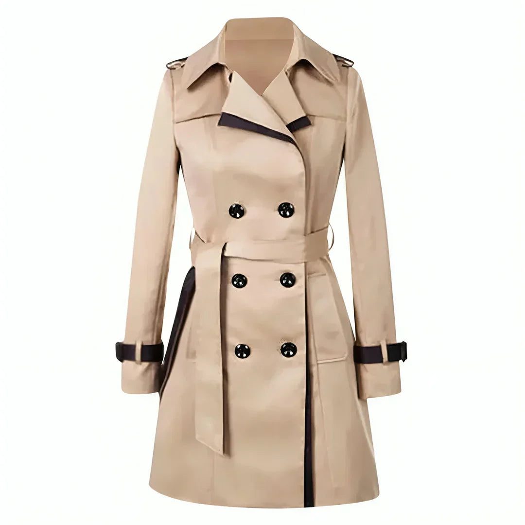   Women's Double-Breasted Trench Coat Fall