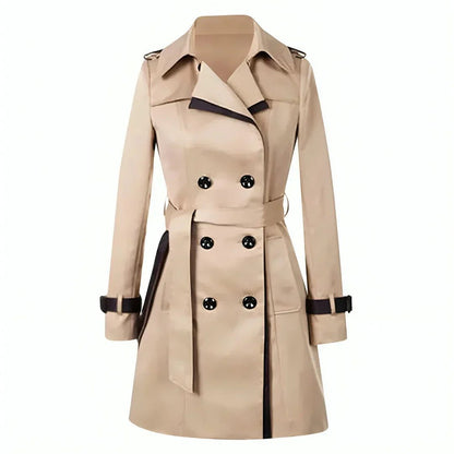   Women's Double-Breasted Trench Coat Fall