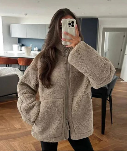   Women's Jacket Relaxed Oversized Fit