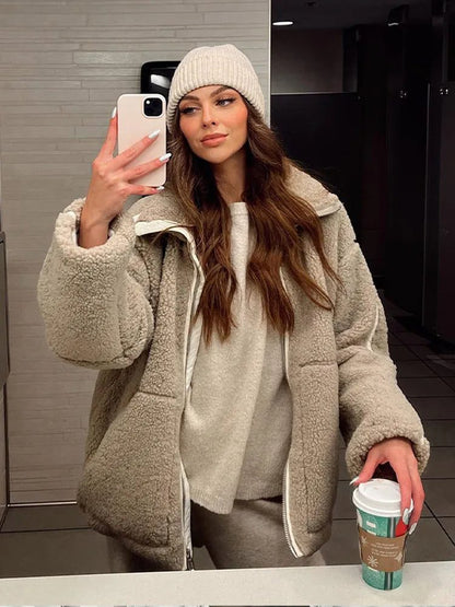   Women's Jacket Relaxed Oversized Fit