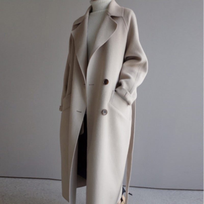   Women's Longline Coat Cold Weather