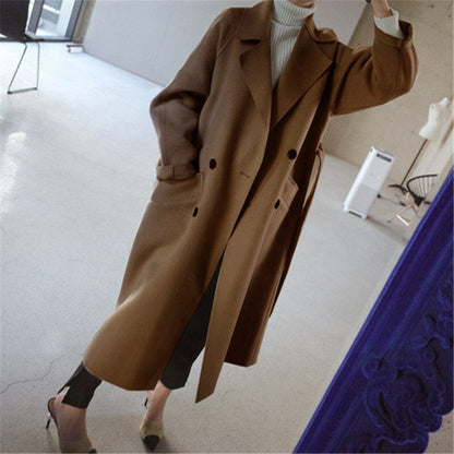   Women's Longline Coat Cold Weather