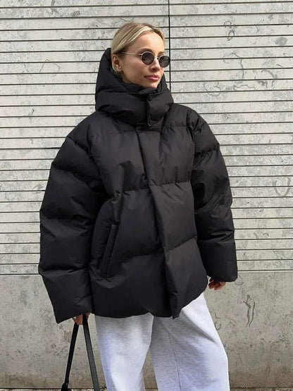   Women's Oversized Puffer Jacket Winter Style