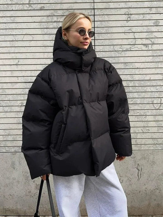   Women's Oversized Puffer Jacket Winter Style