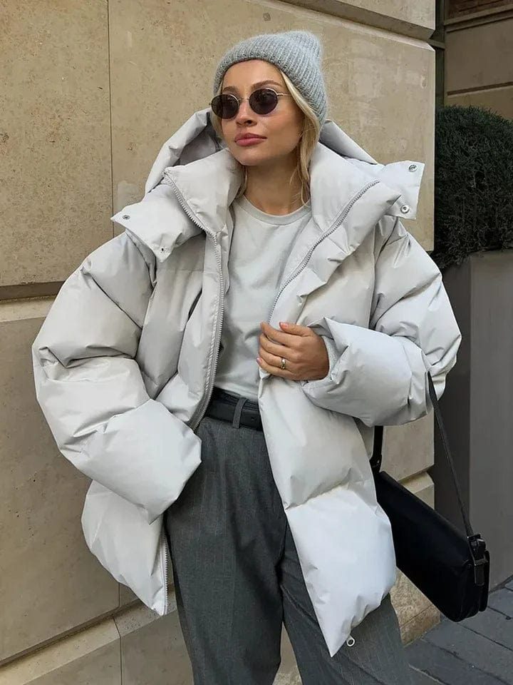   Women's Oversized Puffer Jacket Winter Style