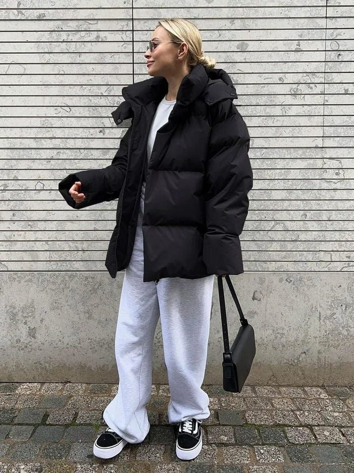   Women's Oversized Puffer Jacket Winter Style
