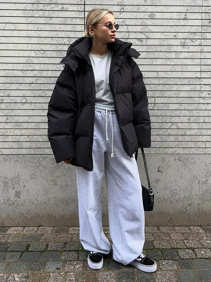   Women's Oversized Puffer Jacket Winter Style
