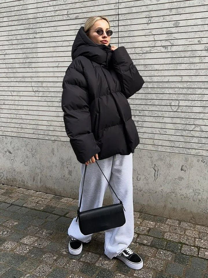   Women's Oversized Puffer Jacket Winter Style