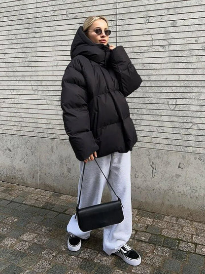   Women's Oversized Puffer Jacket Winter Style