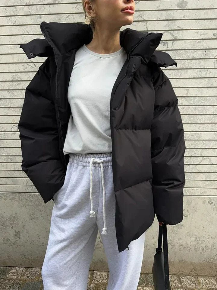   Women's Oversized Puffer Jacket Winter Style