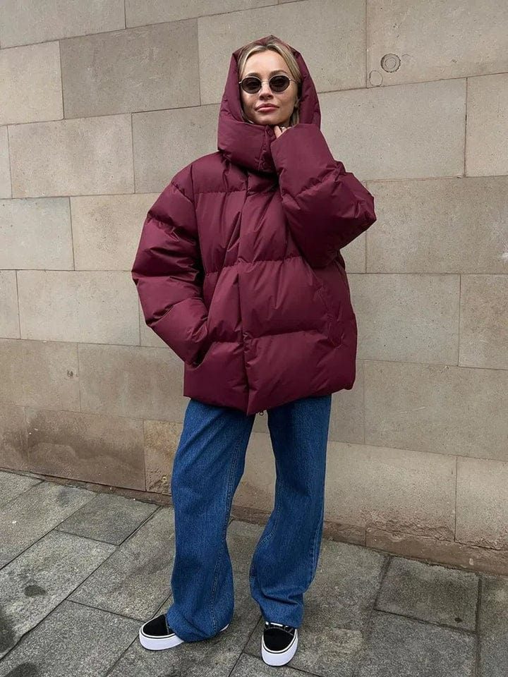   Women's Oversized Puffer Jacket Winter Style