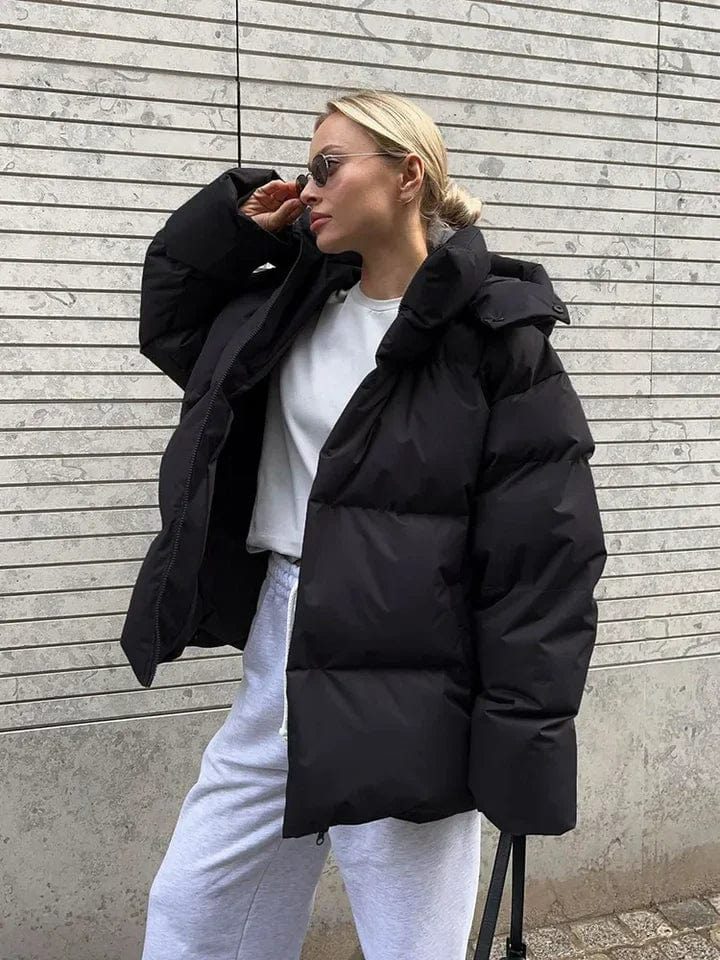   Women's Oversized Puffer Jacket Winter Style