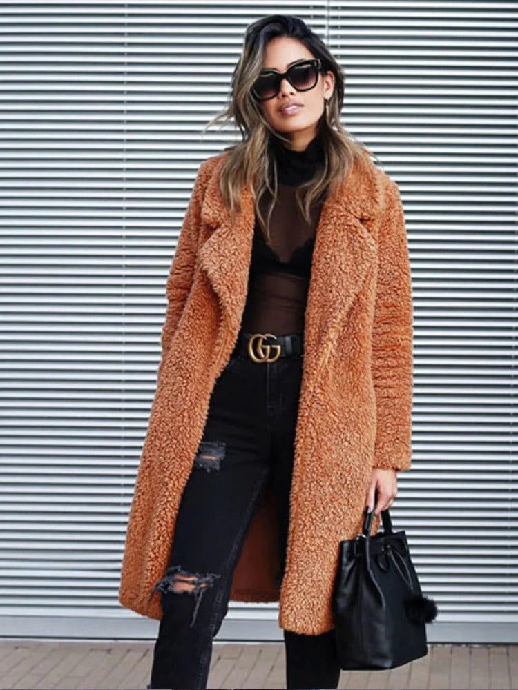   Women's Oversized Teddy Winter Coat