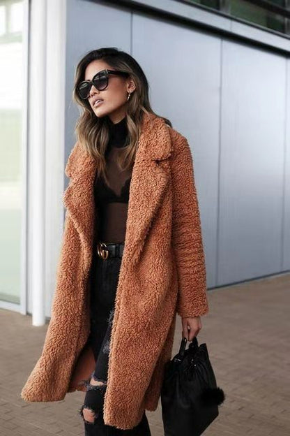   Women's Oversized Teddy Winter Coat