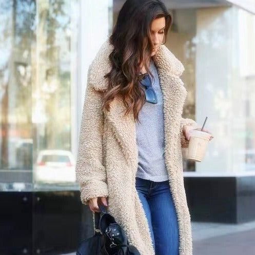   Women's Oversized Teddy Winter Coat