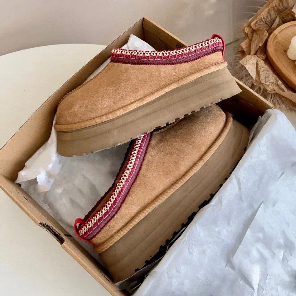   Women's Platform Ankle Boots Fur Lining Winter